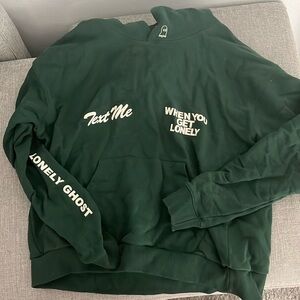 Lonely Ghost Heavyweight “Text Me When You Get Lonely” Hoodie